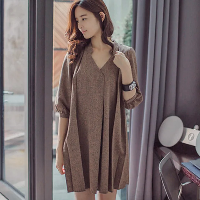 Новинка весна/осень платья для беременных модные женские Одежда 16438|maternity dress