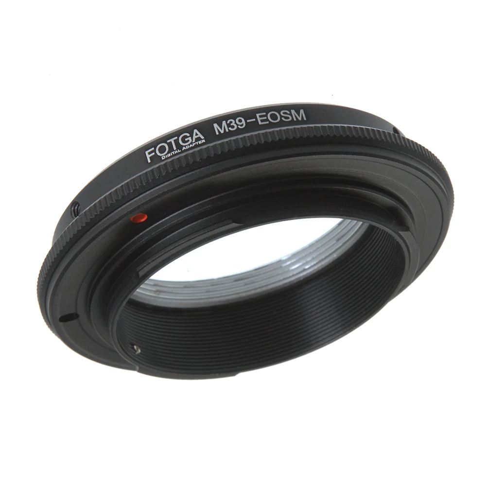 Кольцо адаптер FOTGA для объектива Leica M39 L39 Для беззеркальных камер Canon EOS EF M M2