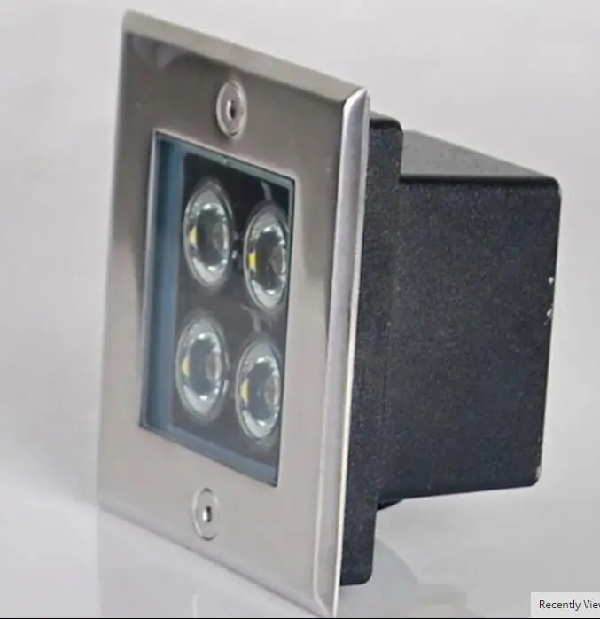 2PCS/ lot 4*2W 8W IP68 Buried lighting AC85-265V Waterproof LED underwater light Lamp | Лампы и освещение