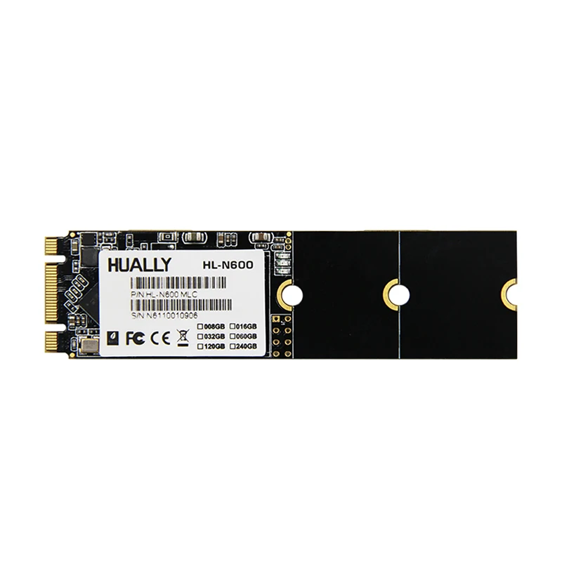Hually SSD M.2 NGFF 2242/2260/2280mm 60GB 120G 240GB internal Solid State Drive Hard Disk Ultra Thin Upgrade Disc for Laptop | Компьютеры