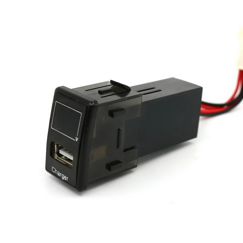 5V 2.1A USB интерфейс разъем автомобильное зарядное устройство светодиодный светильник адаптер для Isuzu Socket DashboardSocket Dashboard