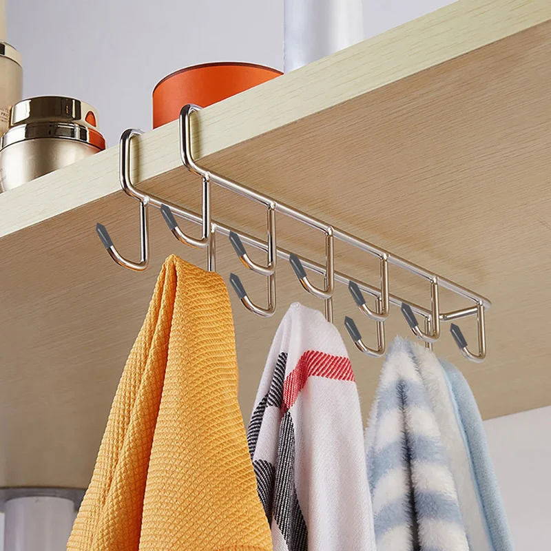 Вешалка для одежды полка стеклянных кружек | Дом и сад