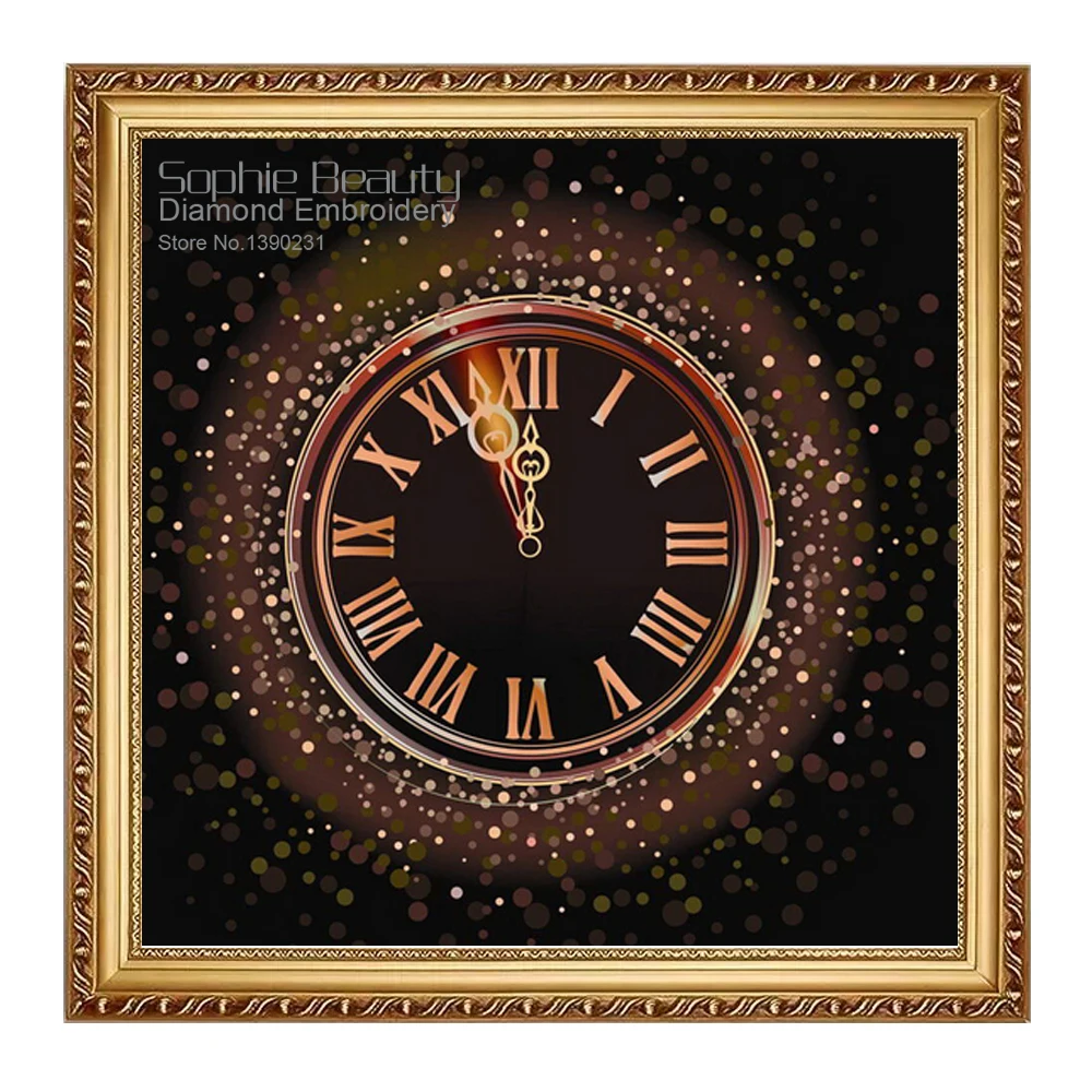 5D алмазная картина вышивка крестом сделай сам Алмазная мозаика модные часы Декор