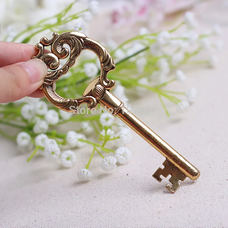 Открывалка для бутылок Ключ к моему сердцу 100 шт.|Сувениры вечеринок| |