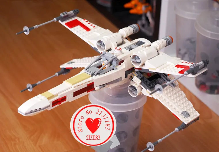 Новый звездный X-Wing fighter fit Звездные войны фигурки город 75218 строительные блоки
