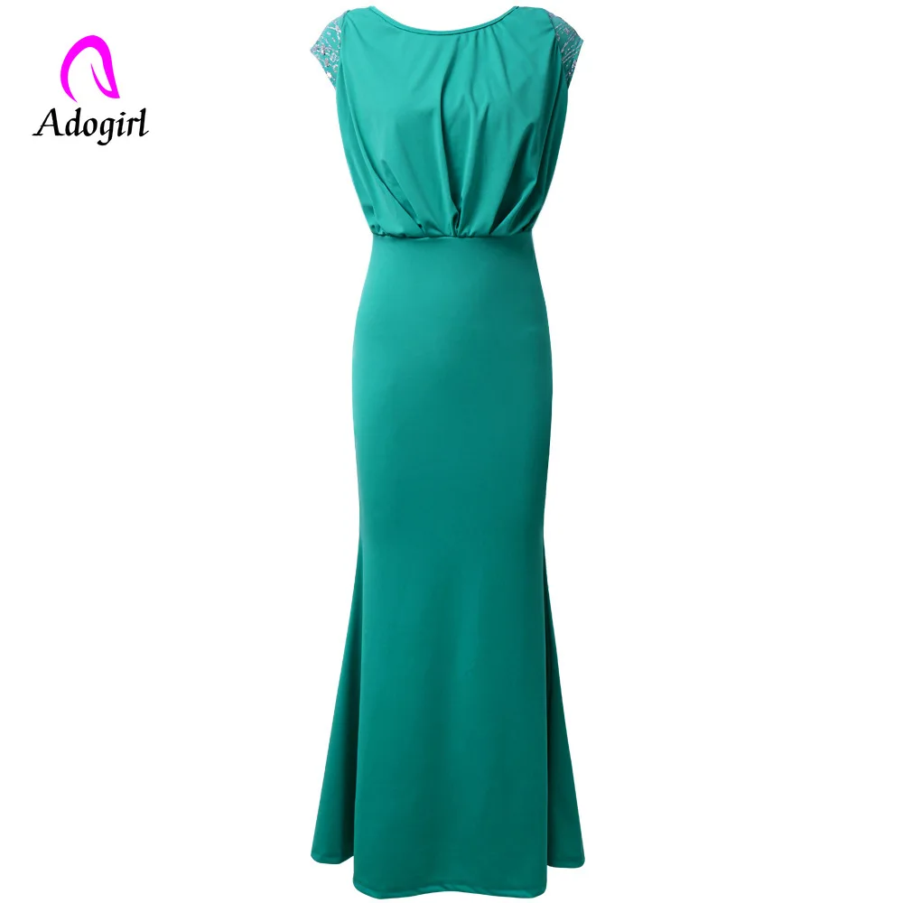 Платье вечернее длинное с открытыми плечами и бантом на спине | Женская одежда