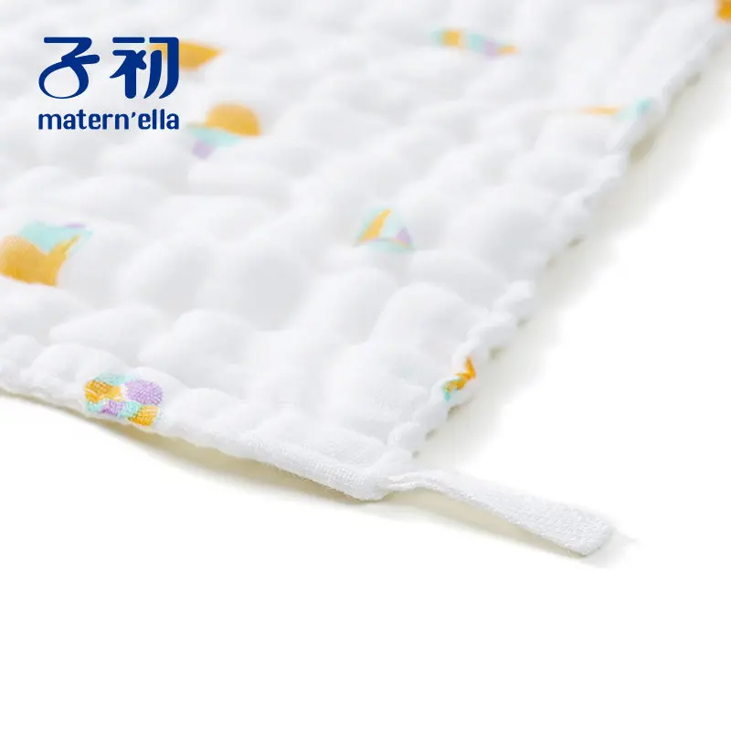 Matern'ella детский хлопковый слюнявчик полотенце для кормления мягкие нагрудники