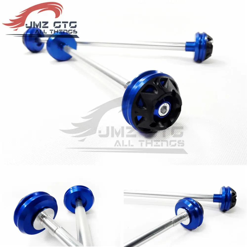 Motorcycle Front Rear CNC Wheel Axle Fork Crash Protector Slider Stand Screw For HONDA CBR600RR 2013 2014 2015 | Автомобили и