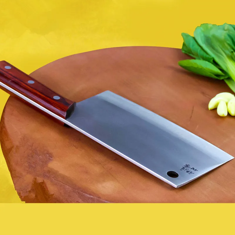 Chinese Style Stainless Steel Handmade Professional Chef Knife Hotel Special Kitchen Cooking Cut Meat Vegetable Knives | Дом и сад