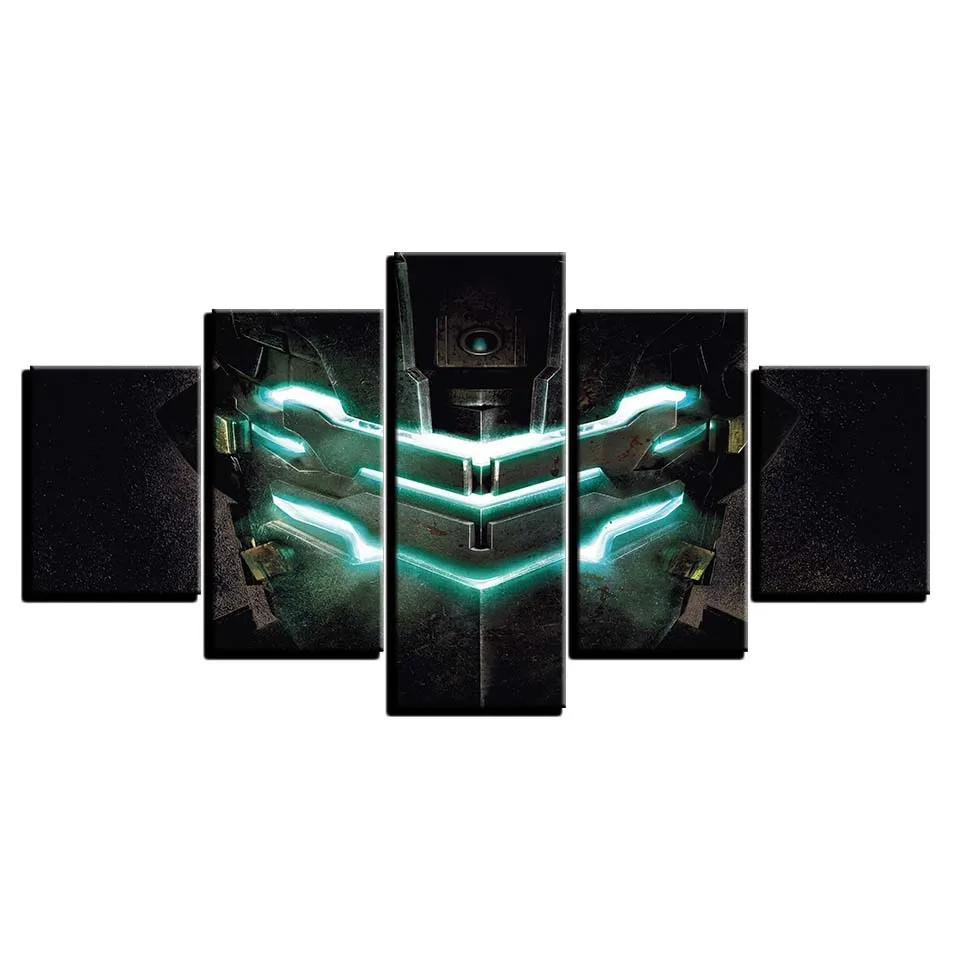 Картина коломака абстрактная настенная живопись холст 5 шт. игра Dead Space 3 постер HD
