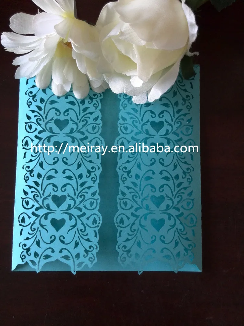 Классическая белая лента Свадебная пригласительная открытка свободная