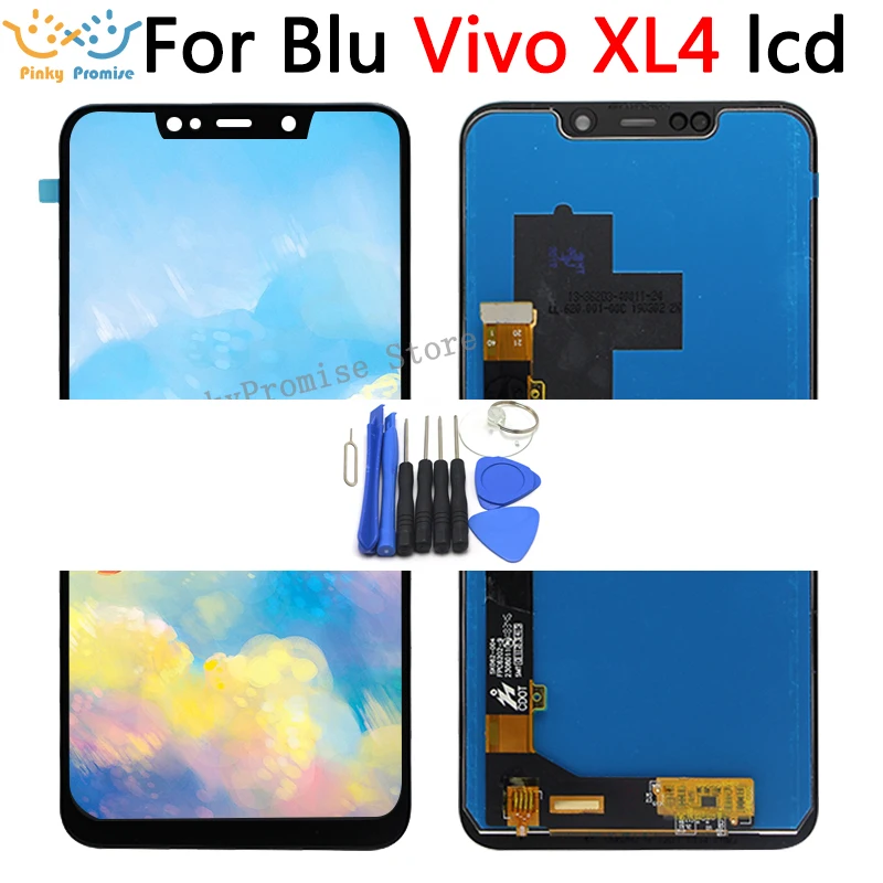 Для Blu Vivo XL4 ЖК дисплей + кодирующий преобразователь сенсорного экрана в сборе