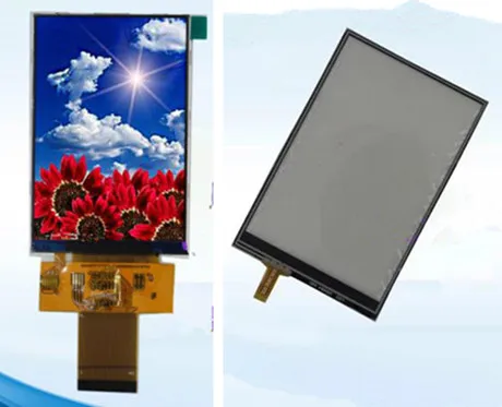Цветной ЖК-дисплей 3 5 дюйма SPI TFT с сенсорной панелью ILI9488 Драйвер IC MCU RGB интерфейс
