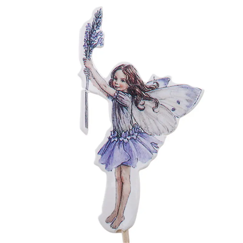 24 шт маленький сказочный лес кекс фигурки жениха и невесты Кекс палочки для детей