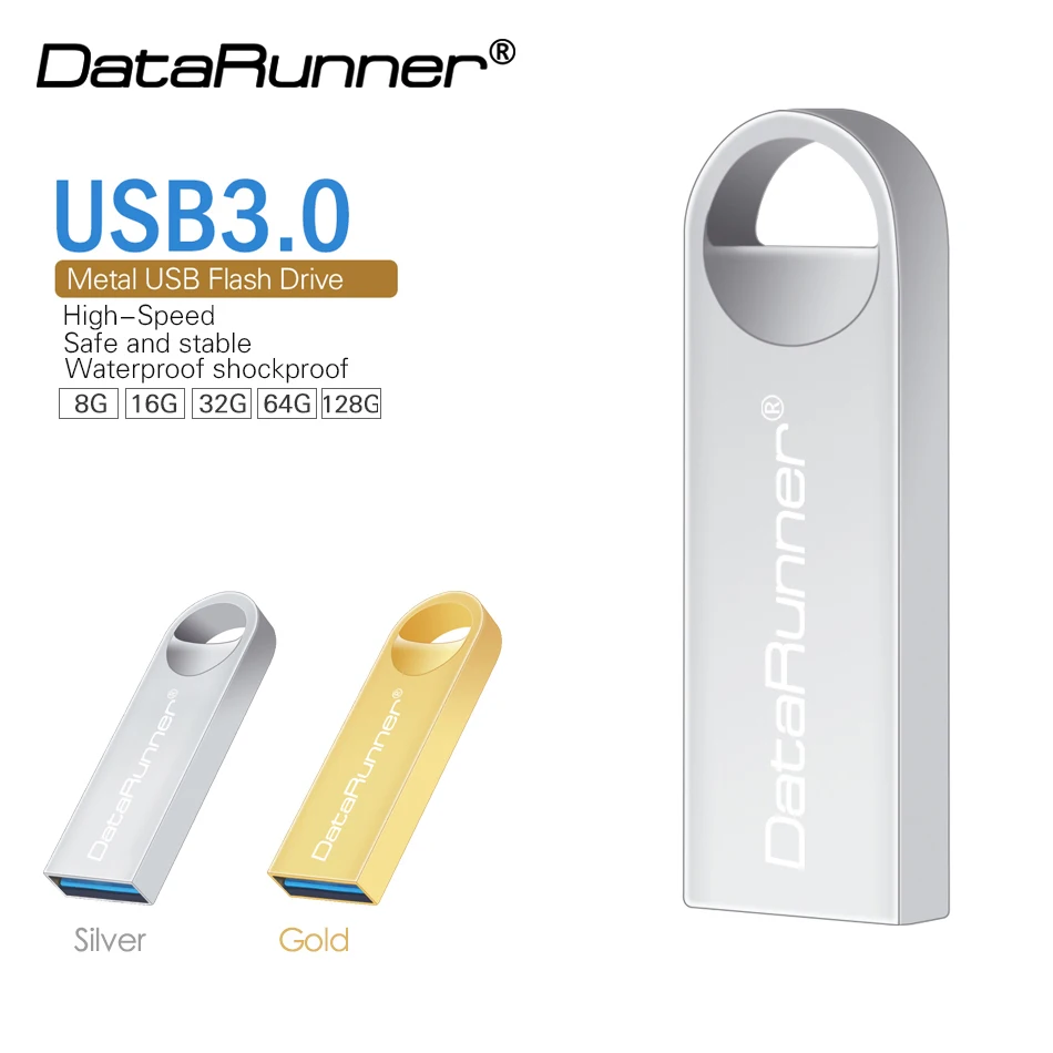 Новинка USB флеш накопитель DataRunner 3 0 64 ГБ быстрая скорость 8 16 32 мини флешка