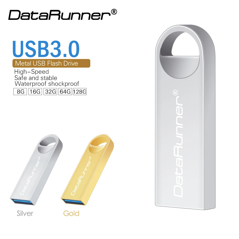 Новинка USB флеш накопитель DataRunner 3 0 64 ГБ быстрая скорость 8 16 32 мини флешка 128