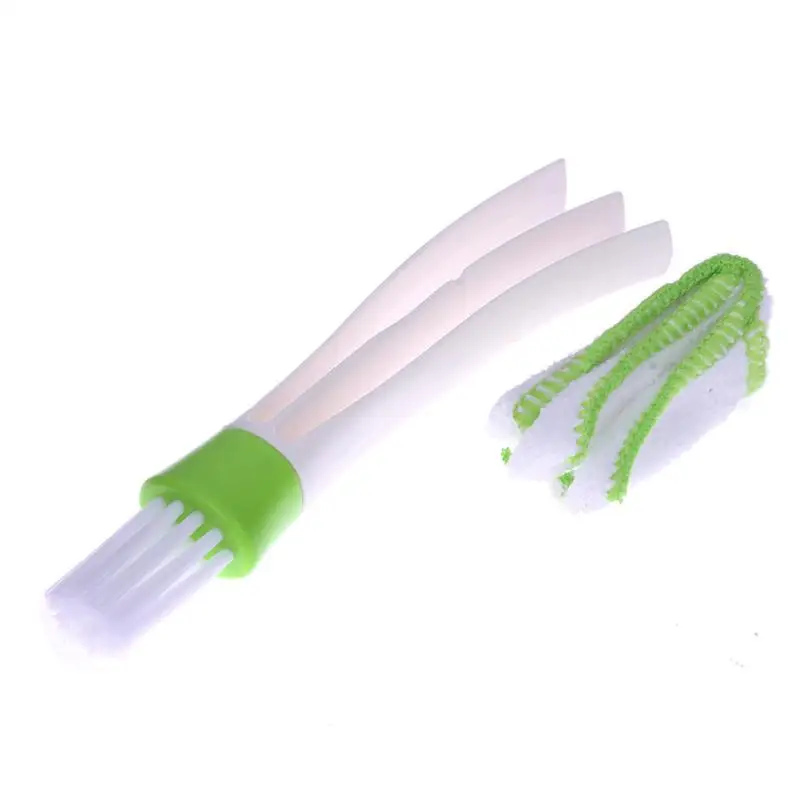 1Pcs Double Ended Car Cleaning Brush Blinds Ventilation Cleaner Dusting Keyboard Brushes Cleaneing Tools | Дом и сад
