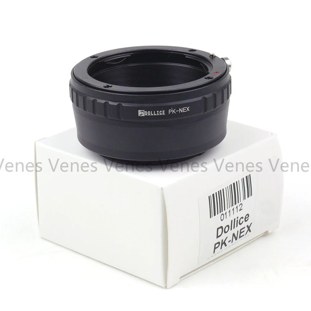 Адаптер для объектива Venes подходит объективов Pentax K PK Sony E Mount NEX A5100 A6000 A5000 A3000 с