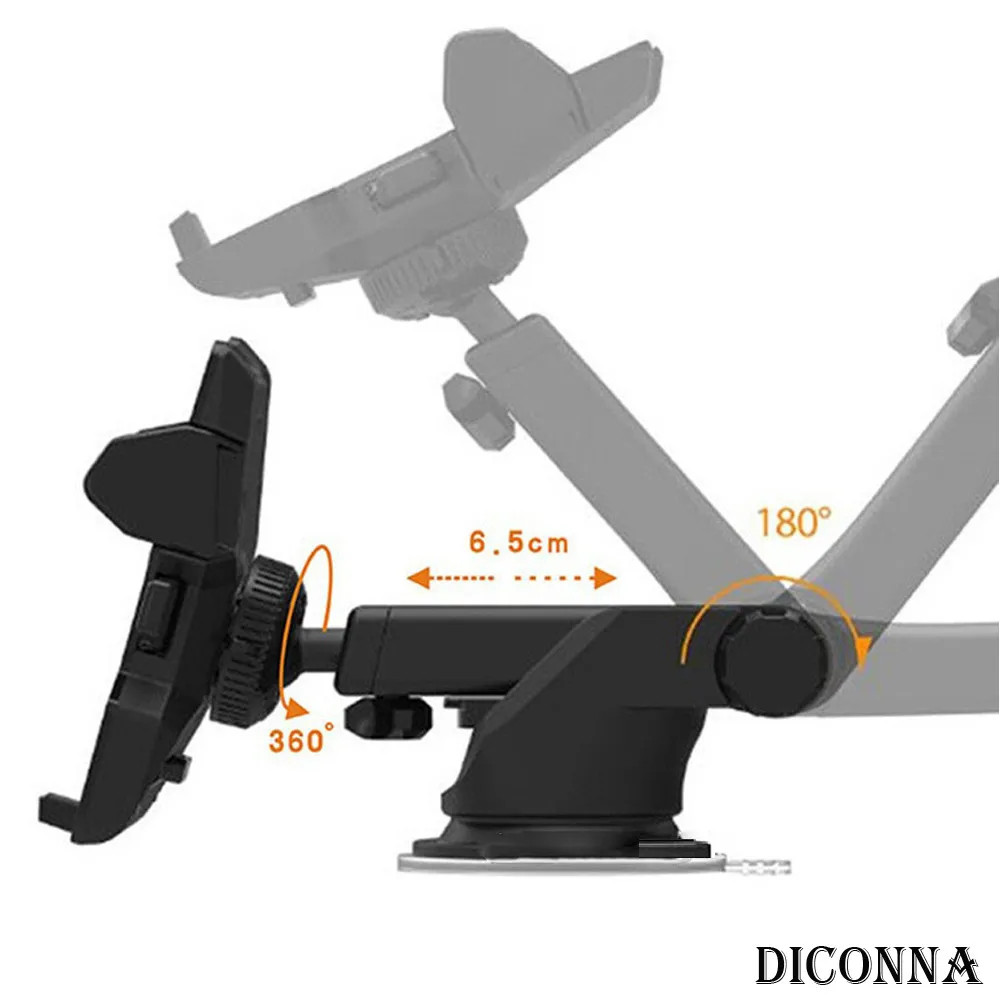 Universal Mobile Phone Car Mount Holder Stand In Car Suction Phone Holder Dashboard Windscreen Universal Mount Stands