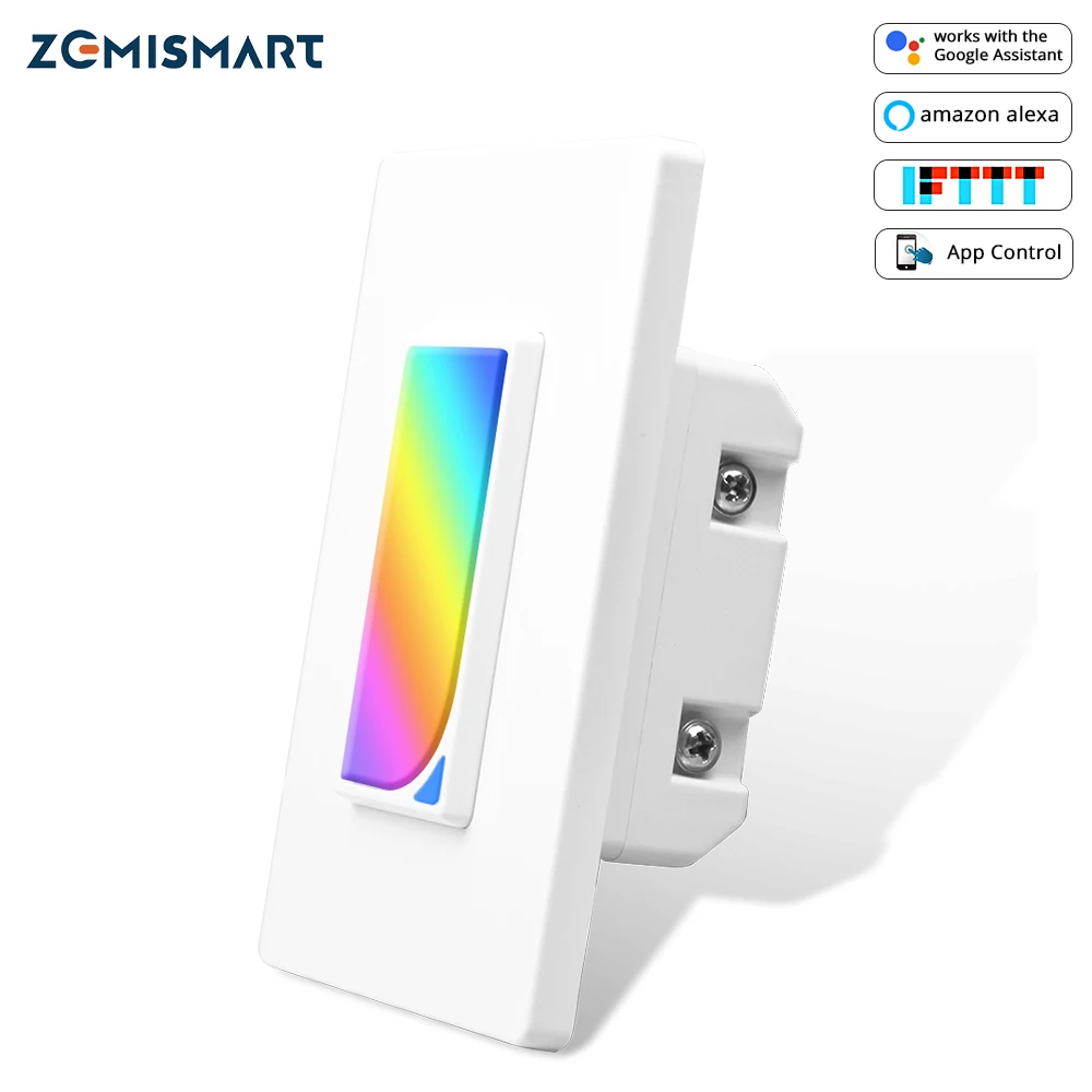 WiFi Wall Light Switch with Microwave Sensor Light Smart Life APP Alexa Google Home Voice control Smart US Push Switches