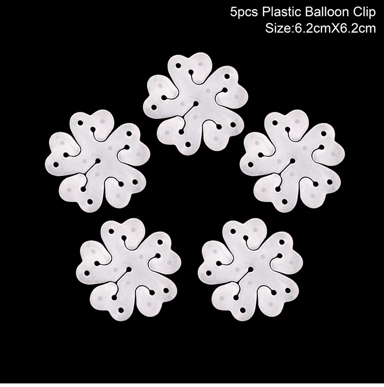 balloon clip 5pcs QFU поплавок настольная подставка аксессуары для шариков вечерние воздушные шары воздушные конфетти шары Декор День Рождения Шар АРКА шары воздушные шары для дня рождения - Цвет: balloon clip 5pcs