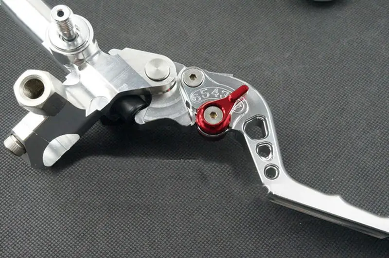 ЧПУ серебристые и оранжевые алюминиевые обновленные рычаги тормозной муфты для