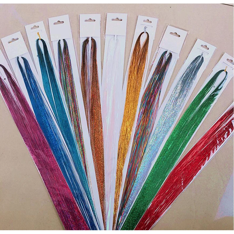 Наклейки для ногтей AddFavor радужные блестящие голографические нить маникюра