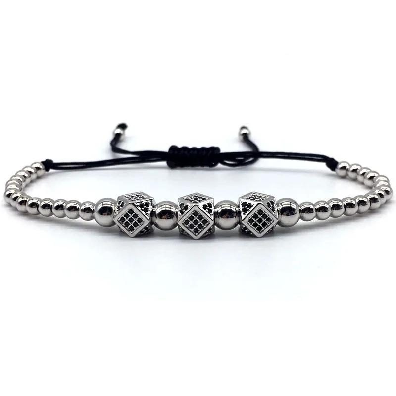 Классический винтажный мужской браслет с Королевской короной металлический