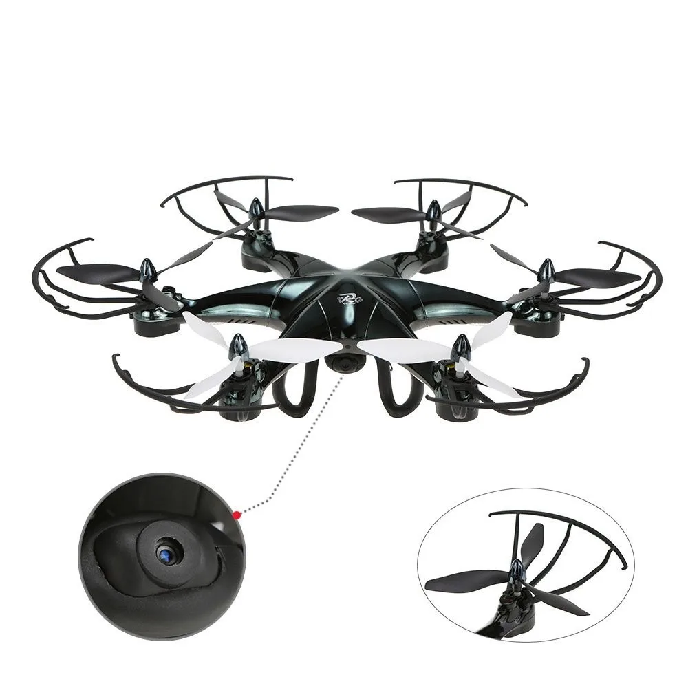LiDi RC L6F 5,8 ГГц FPV в режиме реального времени позиционируется высота 4CH 6 осевой гироскоп RC Мультикоптер с 2.0MP HD камерой FPV RC Квадрокоптер RTF