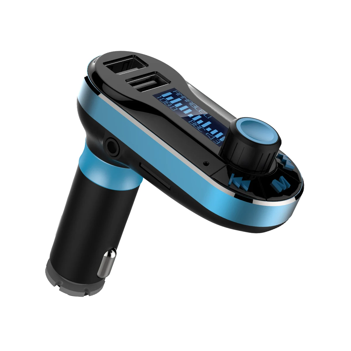 BT66 Bluetooth Автомобильный fm-передатчик Громкая связь вызов автомобильный комплект с двойным USB+ 2.1A автомобильное зарядное устройство AUX MP3 музыкальный плеер Зарядное устройство для телефона