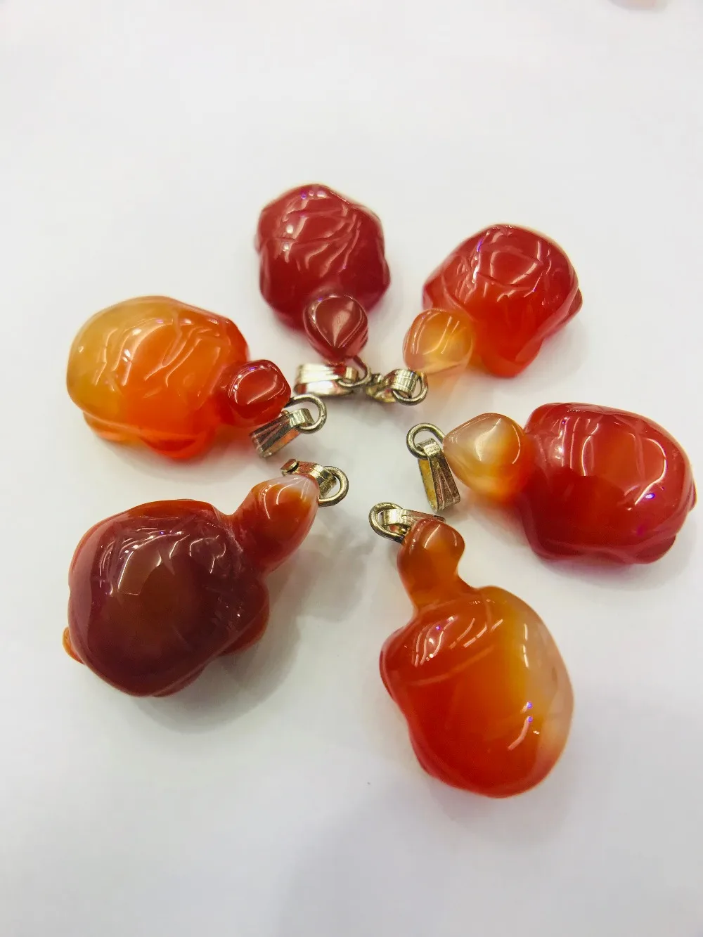 5 шт./лот авантюрины в форме черепашек кварцзы бусины Carnelians для изготовления