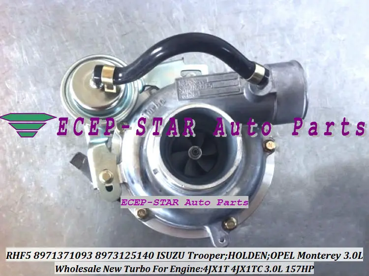 Турбокомпрессор RHF5 8971371098 8973125140 Для ISUZU Trooper OPEL Monterey 4JX1T 4JX1TC 3.0L|turbocharger kp35|turbocharger