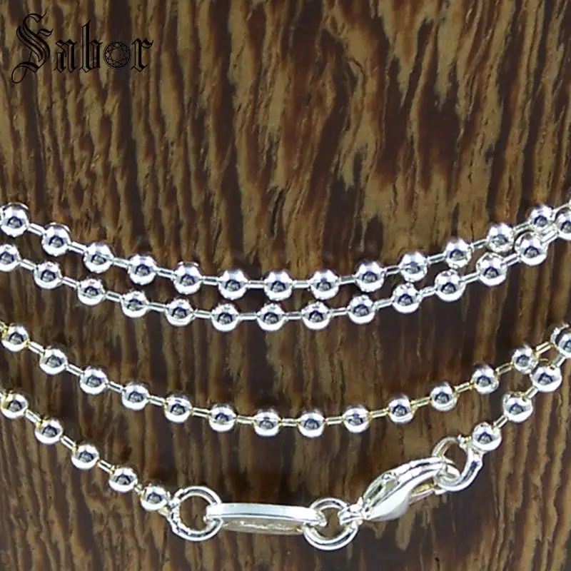 Круглая филигранная цепь с застежкой Belcher подарок для женщин и мужчин Женские