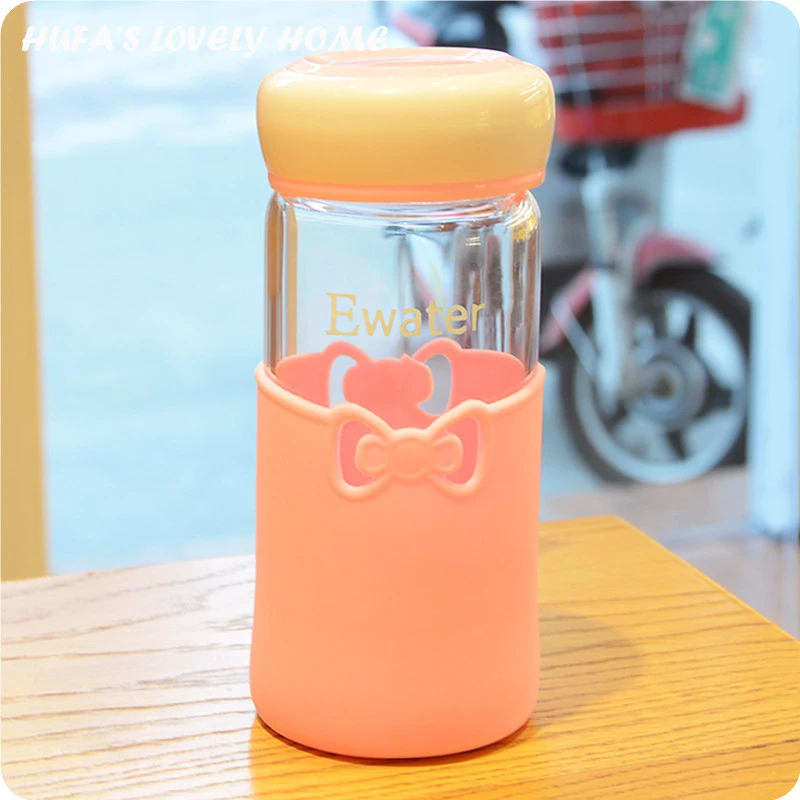 Мой горячей изоляции Стекло бутылки с хорошими крышка Портативный Чай Кофе