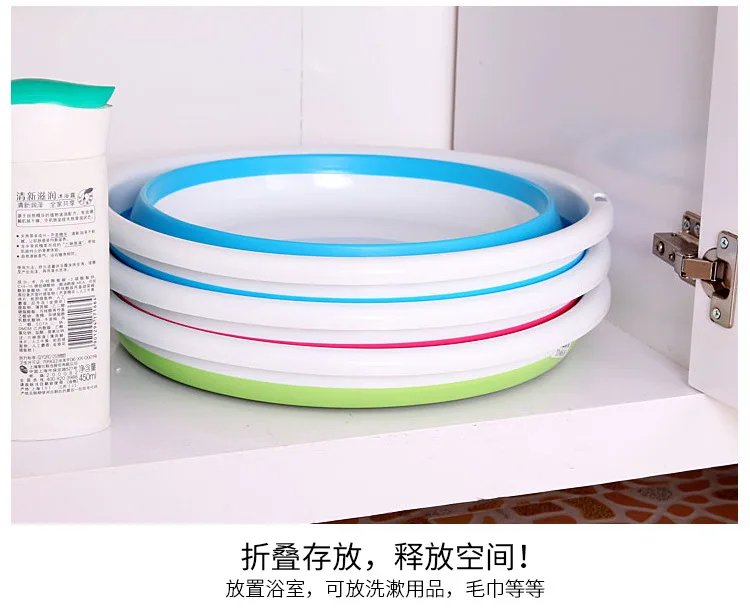 Портативная складная раковина для младенцев умывальник лица и ягодиц Размеры S M L