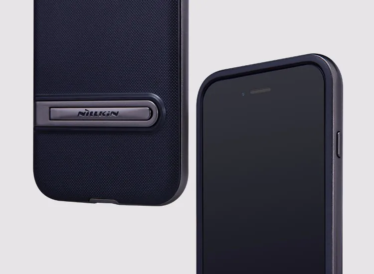 Nillkin для iPhone 7/7 Plus Чехол чехол-накладка из поликарбоната и термополиуретана 2 в 1 дизайн Гибридный чехол для телефона для iPhone7 плюс Чехол на заднюю панель телефона с подставкой держатель