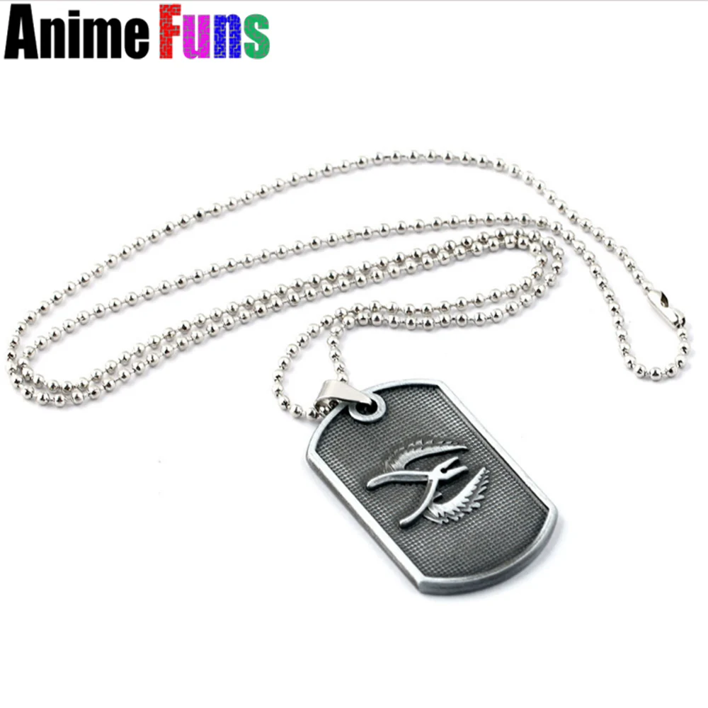 Игровой CS Go T/CT логотип команды собачья бирка кулон колье ожерелье для женщин