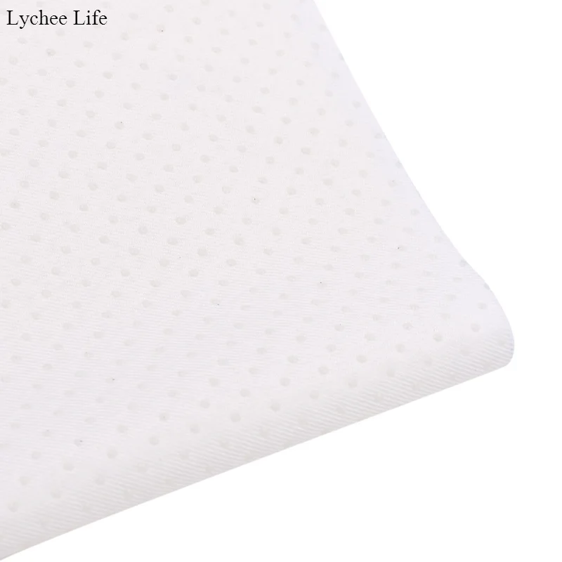 Lychee Life Нескользящая ткань в горошек для украшения одежды ручная работа шитье