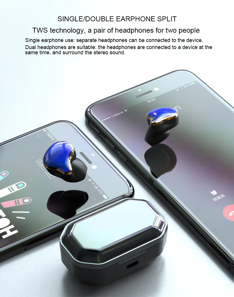 GYKZ беспроводной Bluetooth 5,0 наушники Волшебные Пламенные ушные наушники-Крючки гарнитура зарядка наушник 6D объемные спортивные музыкальные наушники