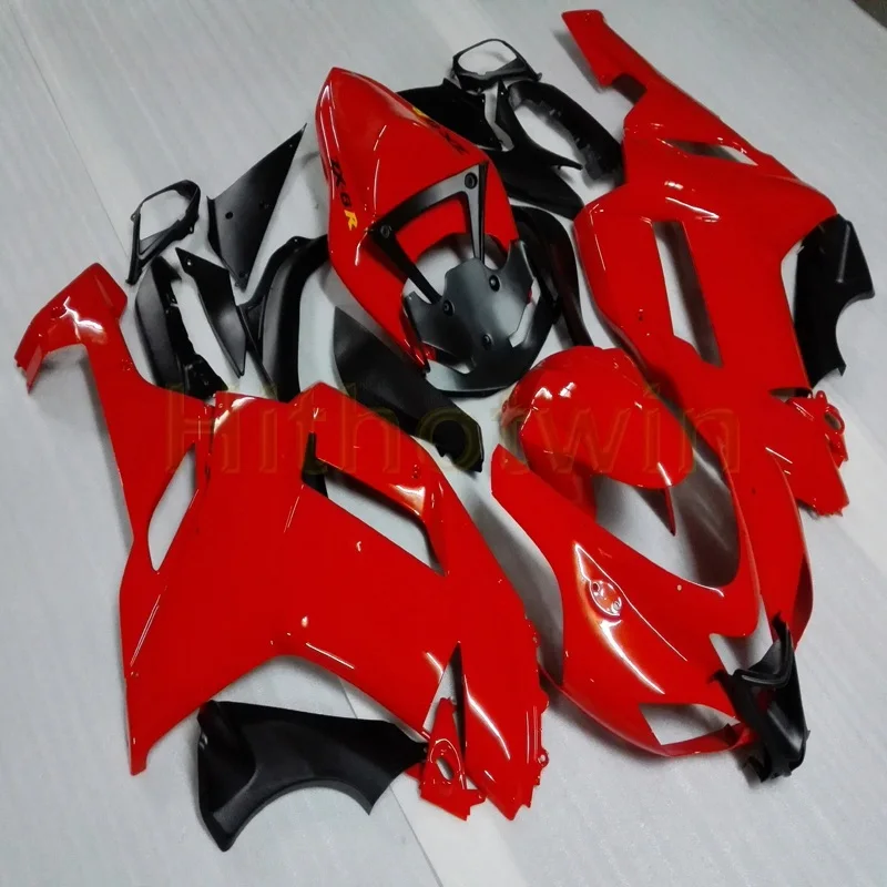 Заказной Корпус мотоцикла для Kawasaki ZX-6R 07-08 636 ZX6R обтекатель двигателя zx6r 2007 2008+ подарки+ серебристый черный - Цвет: E