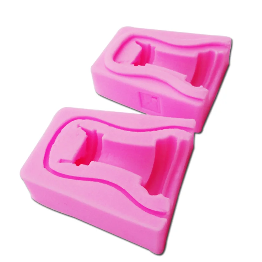 Шахматная доска Rook 1pcs силиконовая форма для УФ Смола Gumpaste Surgarcraft Глазурью Ручной