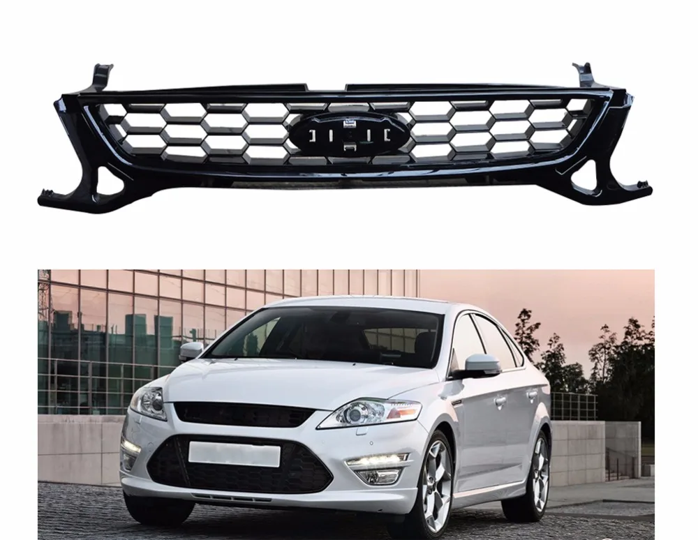 1 шт. передний верхний бампер решетка радиатора гриль сетка для Ford Fusion Mondeo 2011