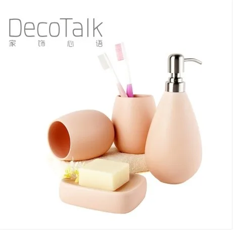 DecoTalk набор для ванной комнаты в форме капли воды керамические аксессуары из 4