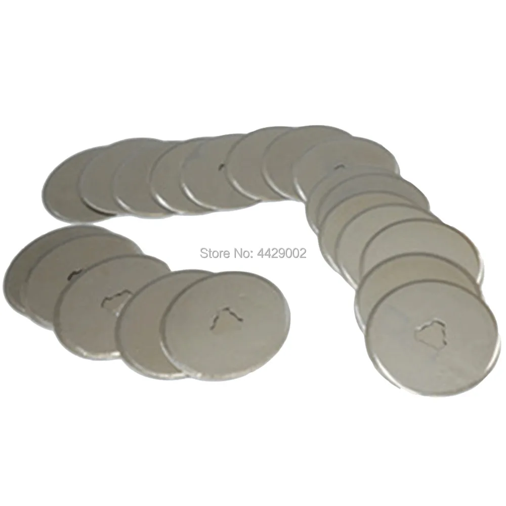 

1/5/10/20pcs 28mm Rotary Cutter Quilters Sewing Fabric Leather Craft Vinyl Paper Rotary Cutters Spare Blades Refill Replacement