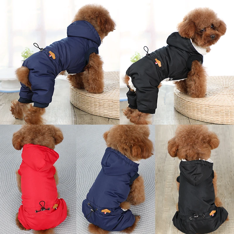 Новая одежда для собак маленькая собака четырехногий Pet толстый хлопок Tedibi Xiong Bomei