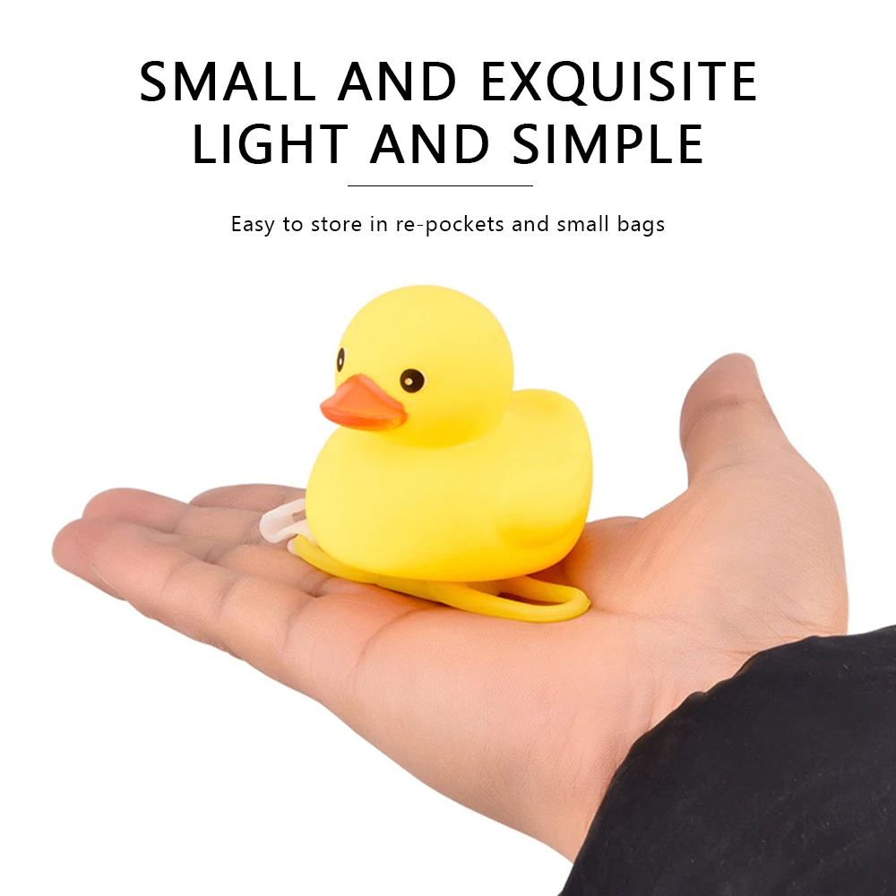 1 шт. мультфильм желтый силикано маленький утка шлем передний велосипедный