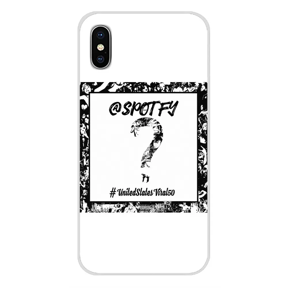 Прозрачные мягкие чехлы музыкальный Рэппер XXXTENTACION sad для Samsung Galaxy A5 A6S A7 A8 A9S Star J4 J6