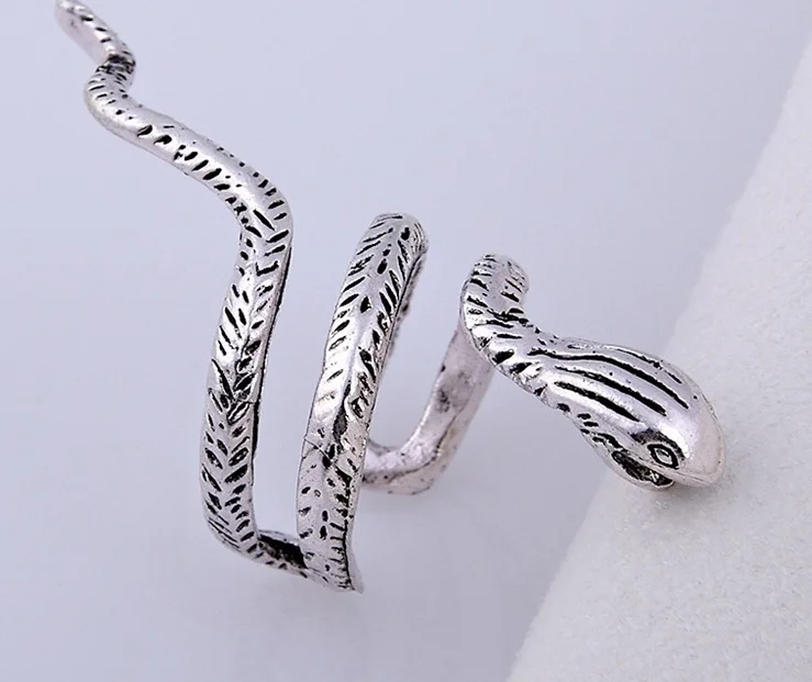 Панк готические серебряные металлические кольца для мужчин и женщин ночного