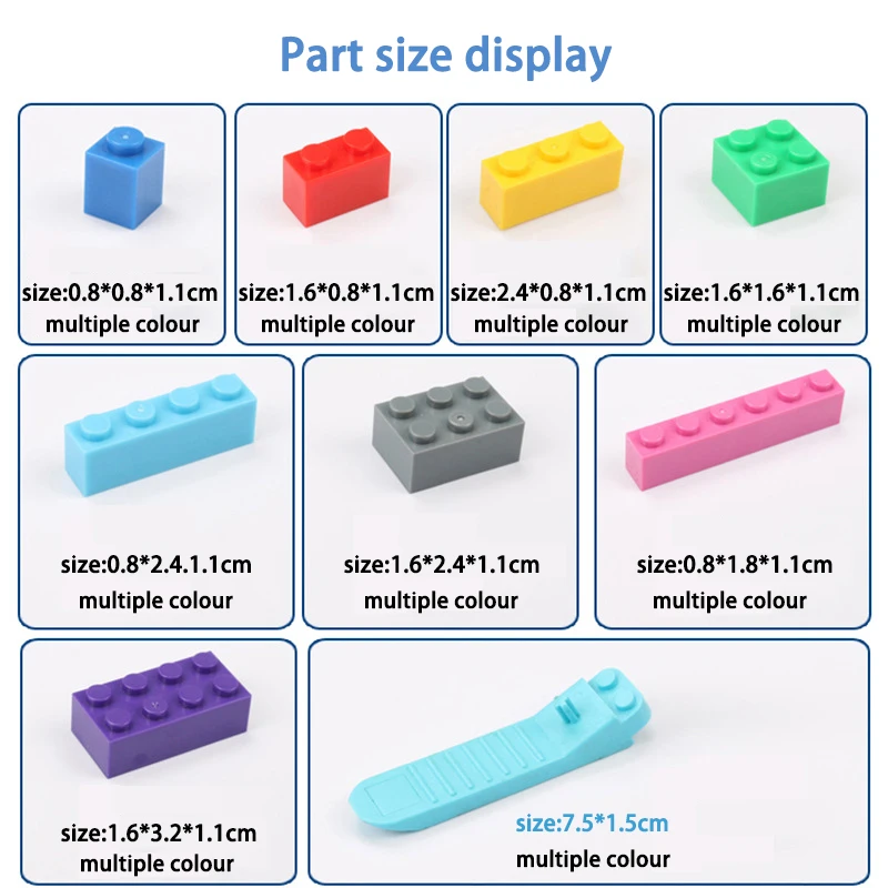 

Hot sale 1000pcs City Building Blocks Set Toys Educational DIY Creative Bricks Compatible With Small Size Blocks