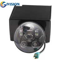 motorcycle accessories 5 75 45w led headlight h4 driving lights for dyna 883 iron sportster 5 34 inch projector headlamp
